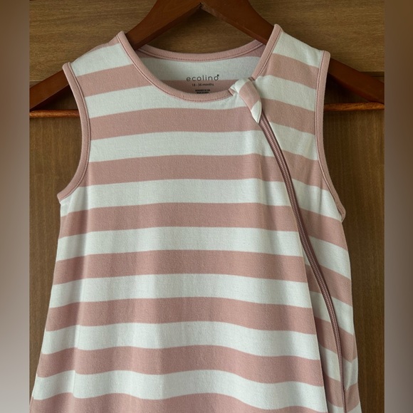 Woolino Ecolino Organic Cotton Baby Sleep Sack 2-Way Zipper size 18-36 months - Picture 5 of 14